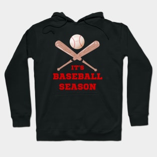 It's Baseball Season | Baseball Gift Ideas | Softball Gift Ideas | Sports Enthusiast | Game Day Hoodie